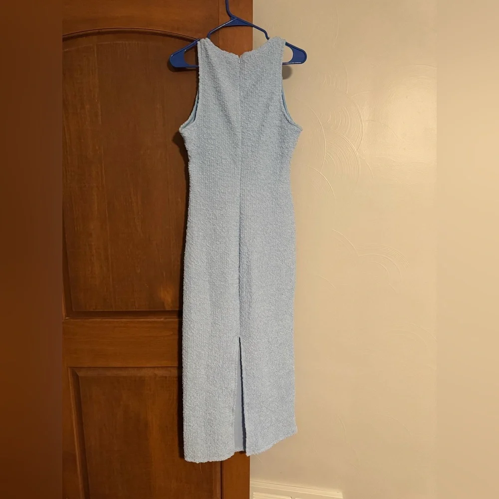 Petal & Pup Light Blue Maxi Dress - Picture 4 of 8